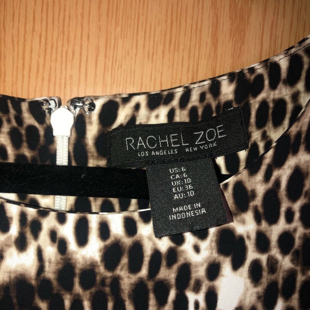 NWOT Leopard print work dress